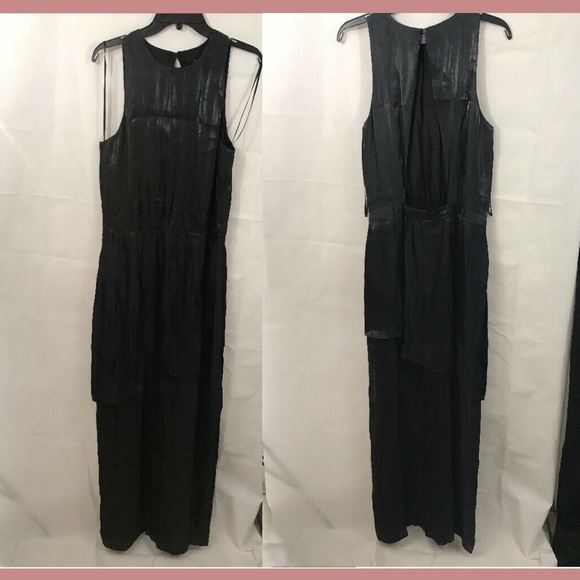 $675 tibi‎ Flume Asymmetrical Silk Lined Wrap Dress [SZ 10 ] - Picture 2 of 8